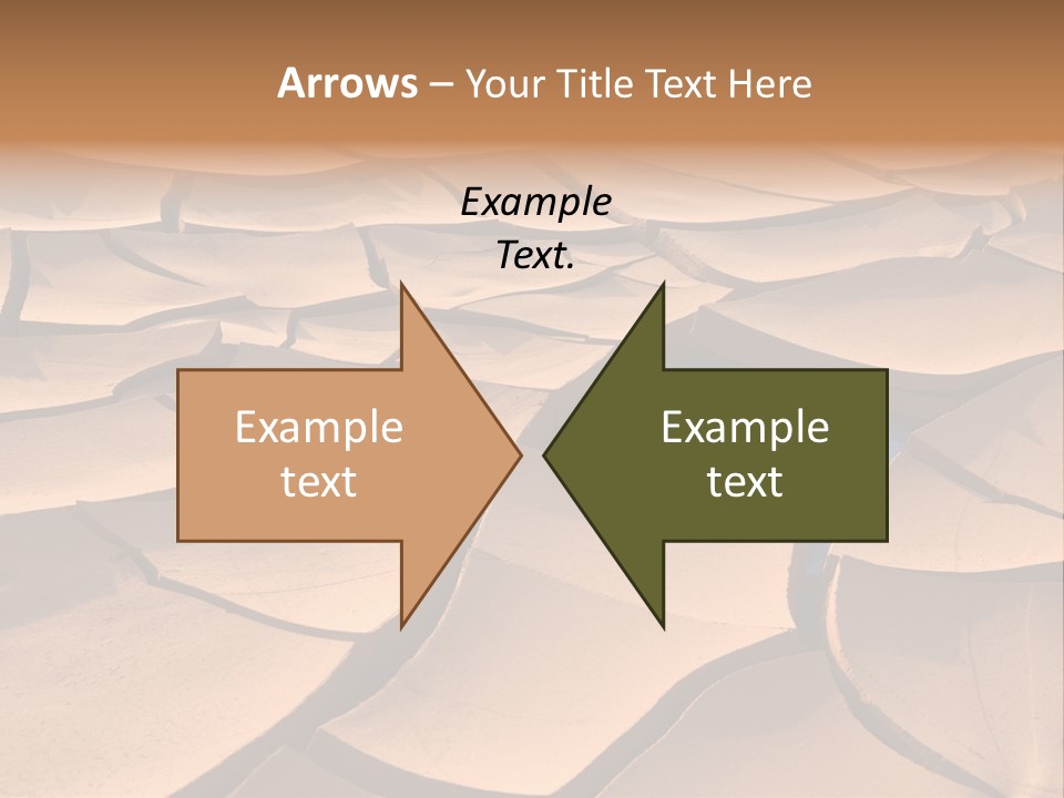 Climate Global Warming Drought PowerPoint Template