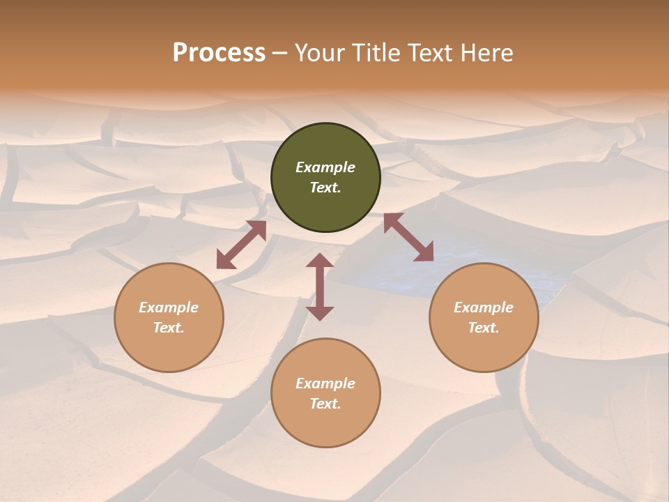 Climate Global Warming Drought PowerPoint Template