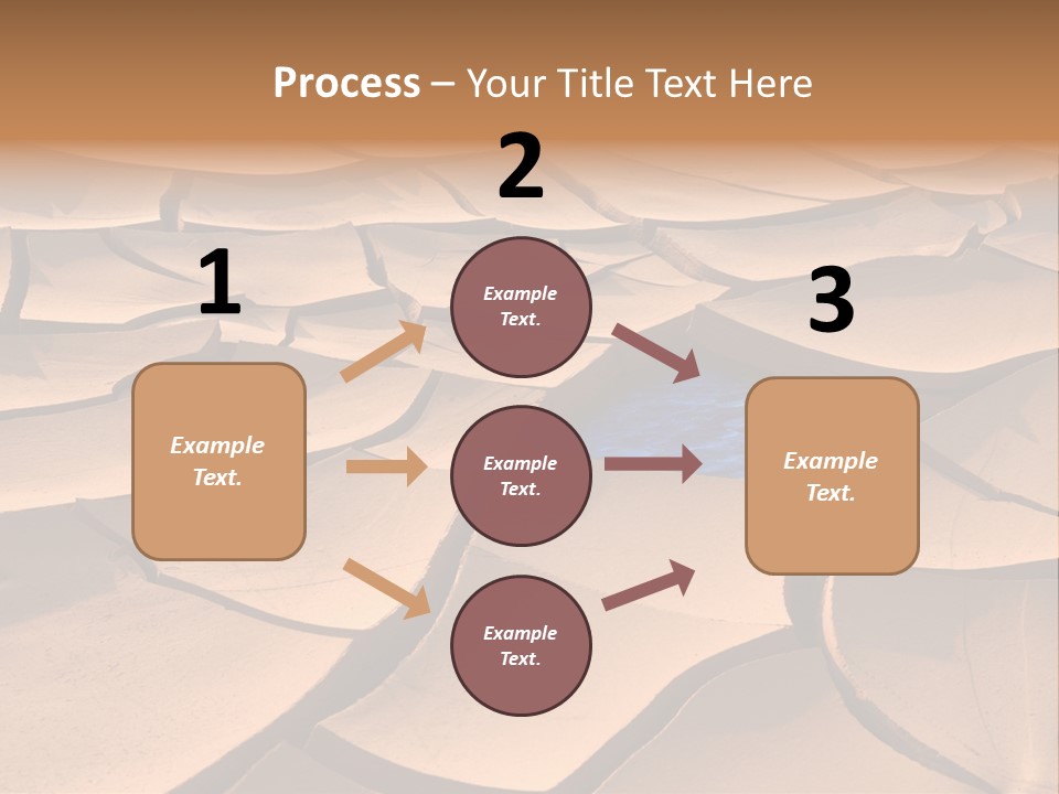 Climate Global Warming Drought PowerPoint Template