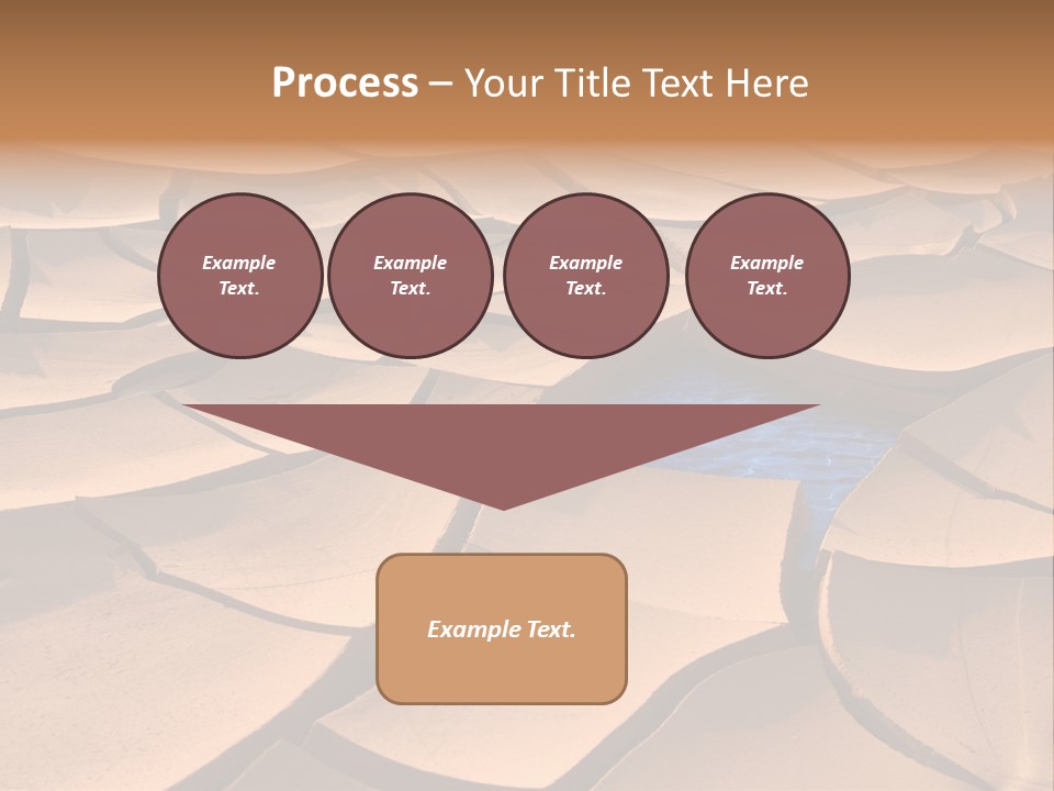 Climate Global Warming Drought PowerPoint Template
