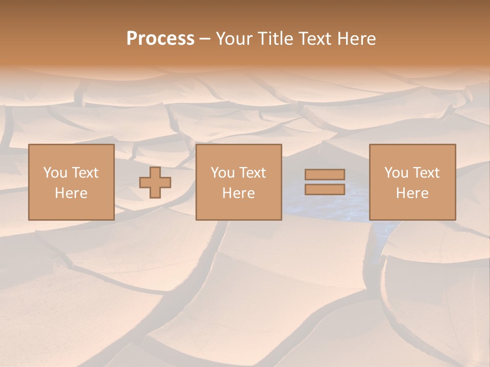 Climate Global Warming Drought PowerPoint Template