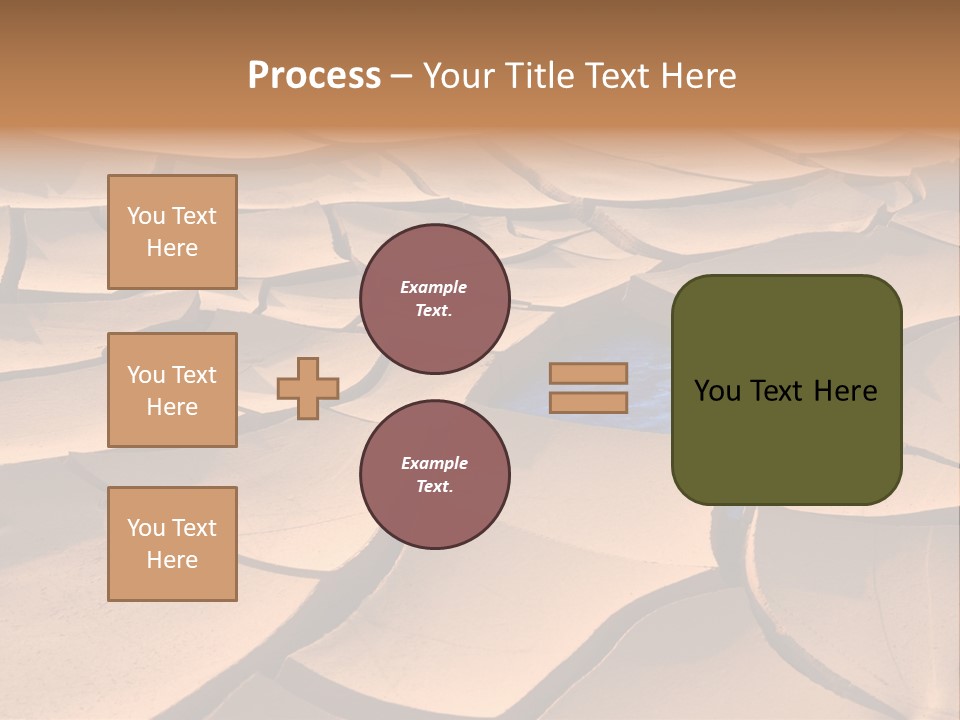 Climate Global Warming Drought PowerPoint Template
