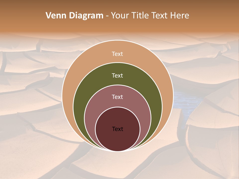 Climate Global Warming Drought PowerPoint Template