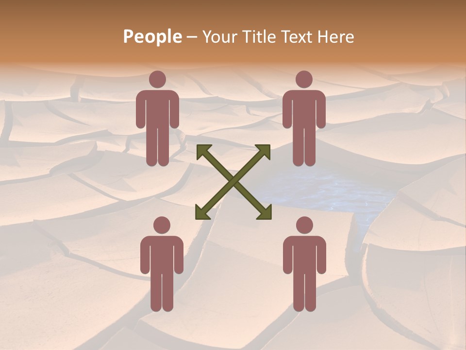 Climate Global Warming Drought PowerPoint Template