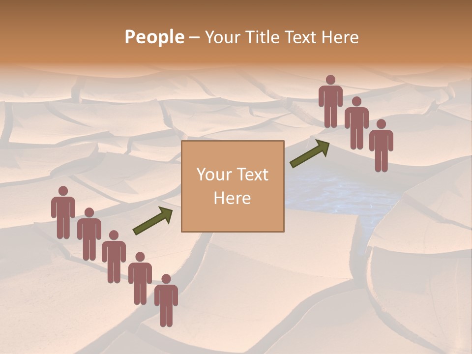Climate Global Warming Drought PowerPoint Template