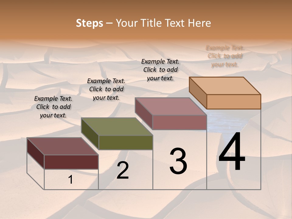 Climate Global Warming Drought PowerPoint Template