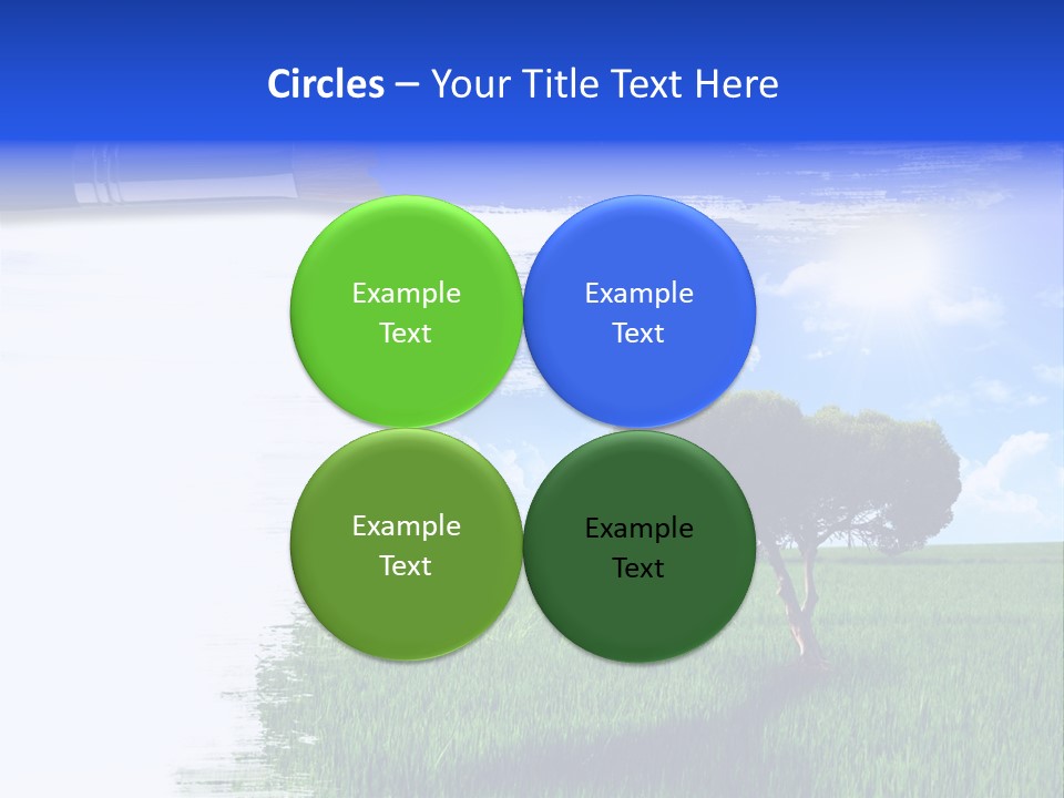Desert Land Ground PowerPoint Template