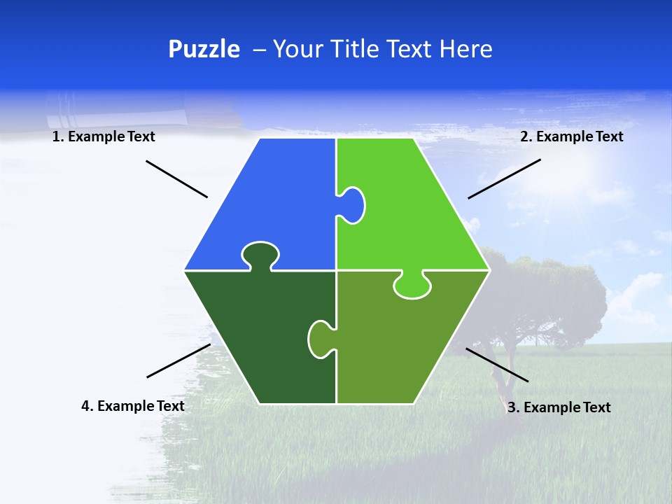 Desert Land Ground PowerPoint Template