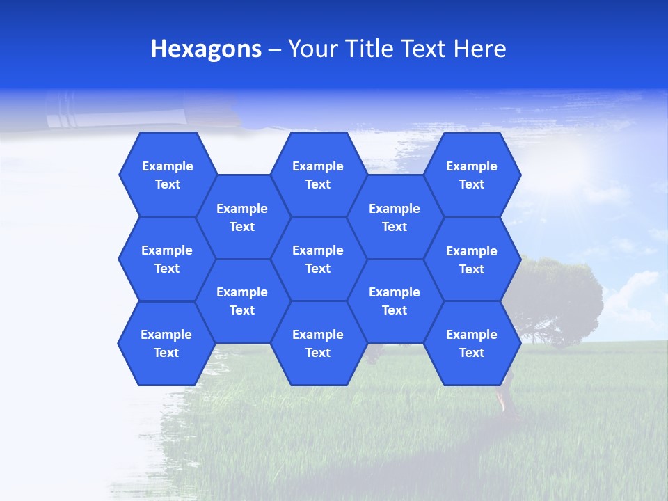 Desert Land Ground PowerPoint Template