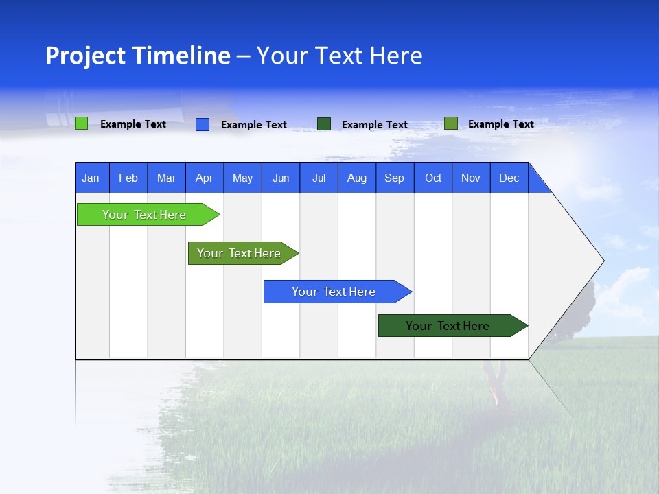 Desert Land Ground PowerPoint Template