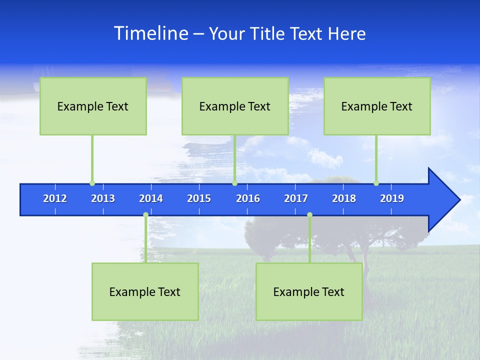 Desert Land Ground PowerPoint Template