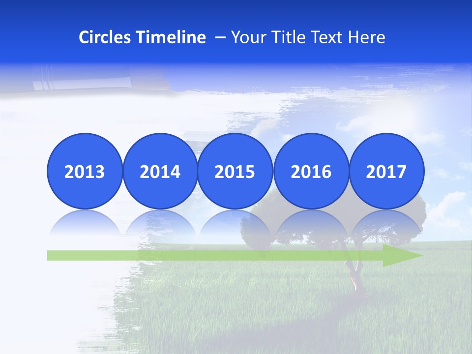 Desert Land Ground PowerPoint Template