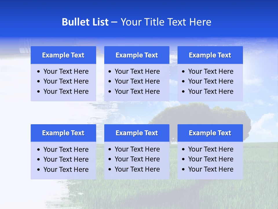 Desert Land Ground PowerPoint Template