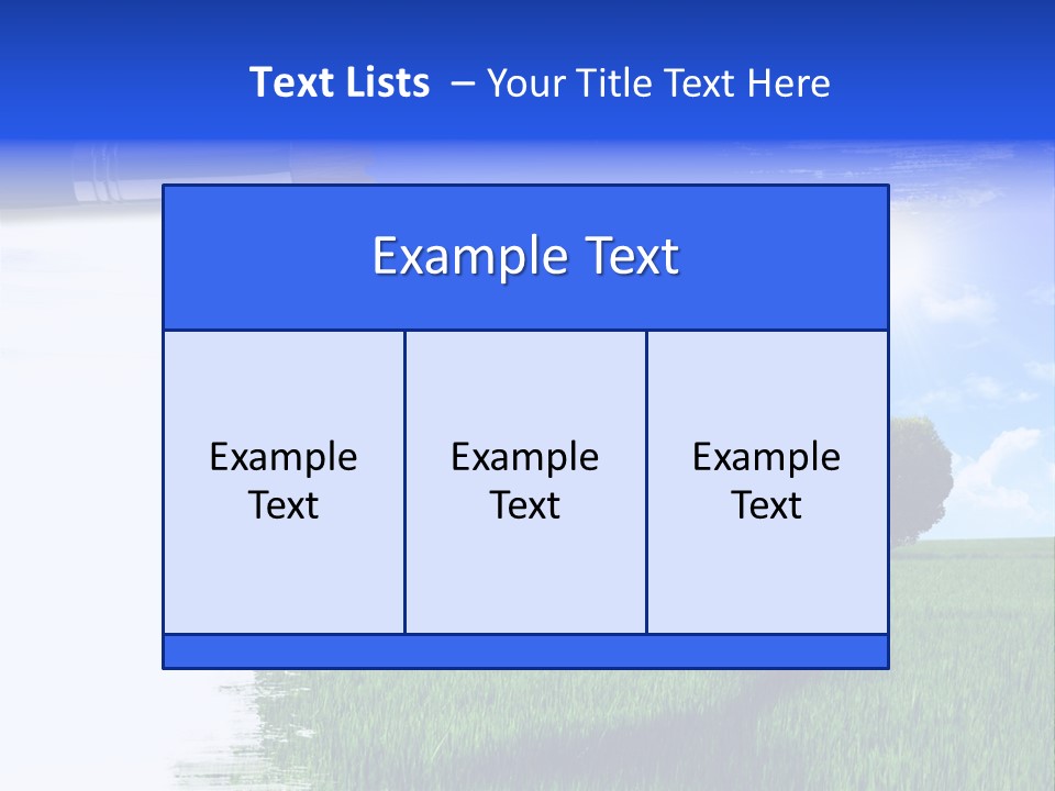 Desert Land Ground PowerPoint Template