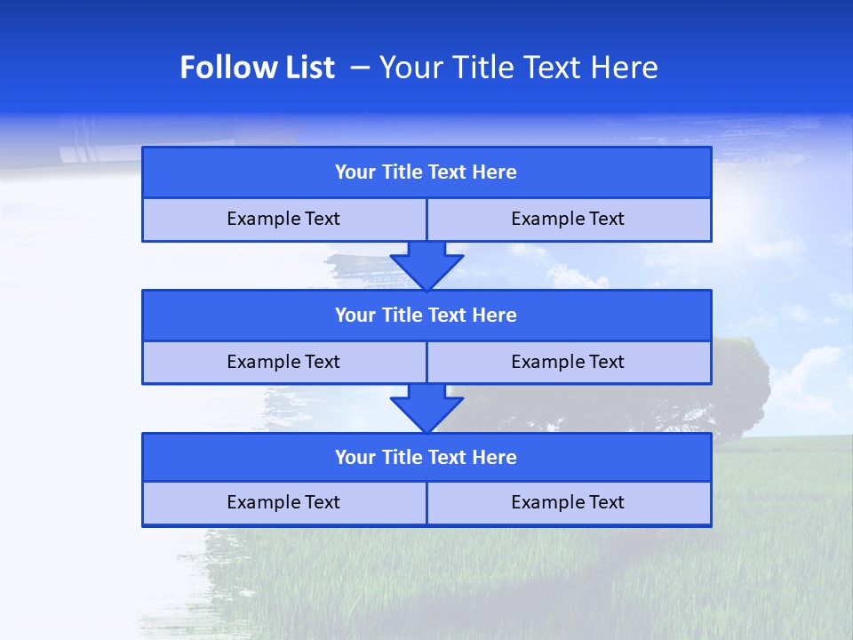 Desert Land Ground PowerPoint Template