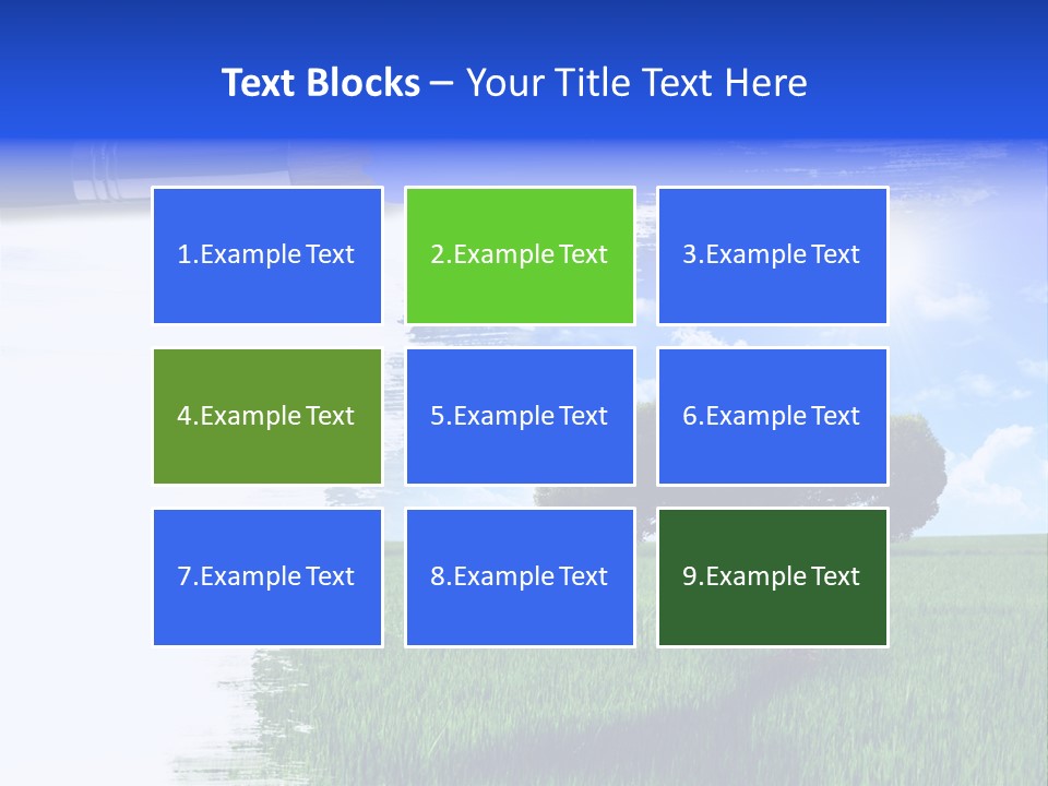 Desert Land Ground PowerPoint Template