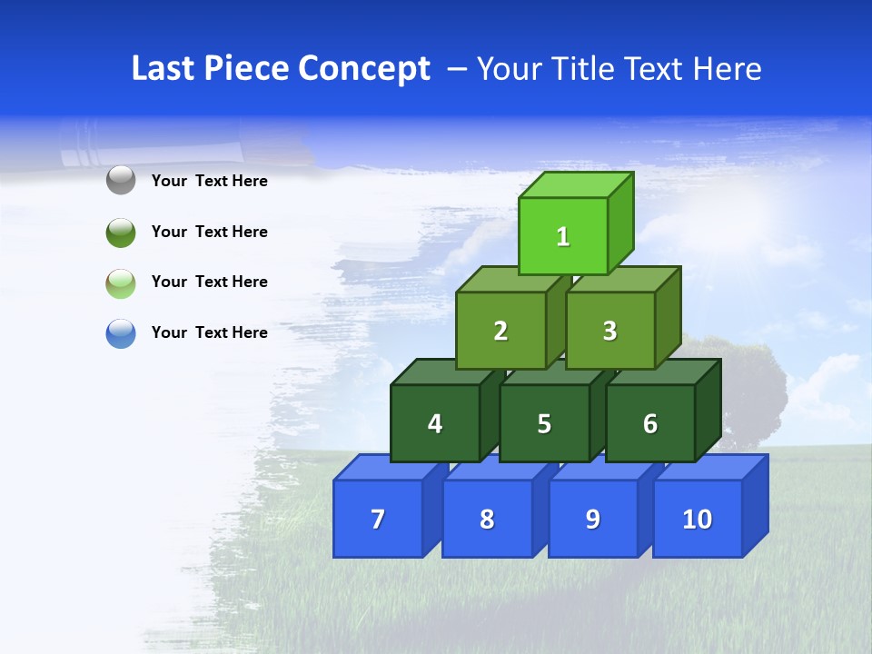 Desert Land Ground PowerPoint Template