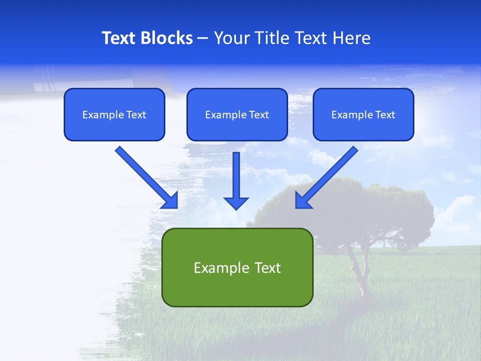 Desert Land Ground PowerPoint Template