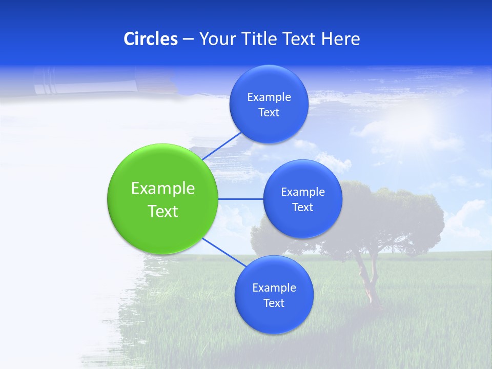 Desert Land Ground PowerPoint Template