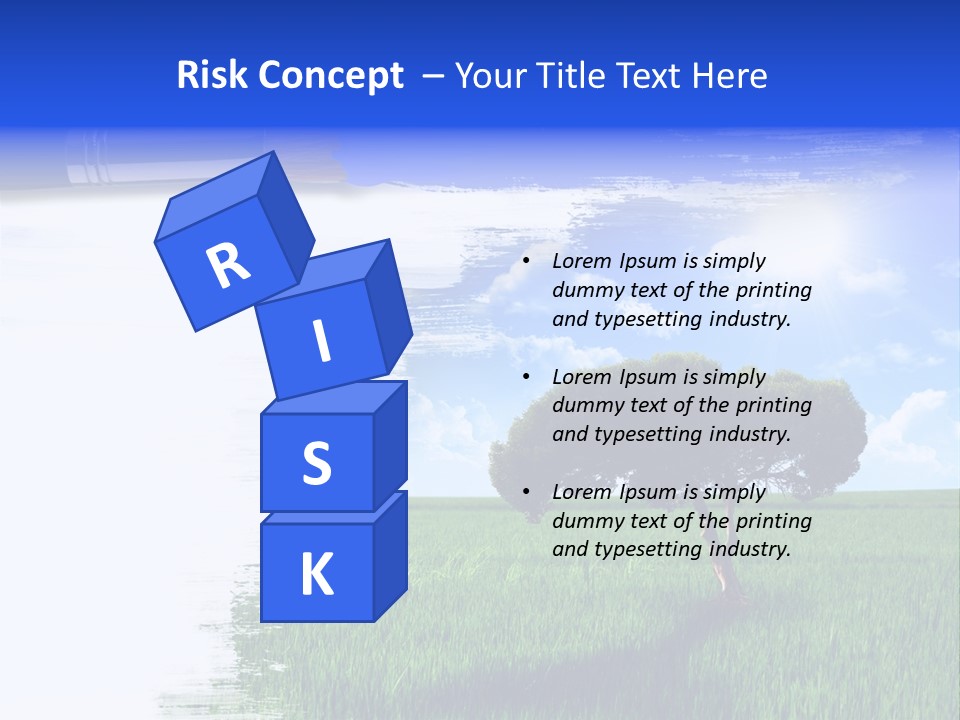 Desert Land Ground PowerPoint Template