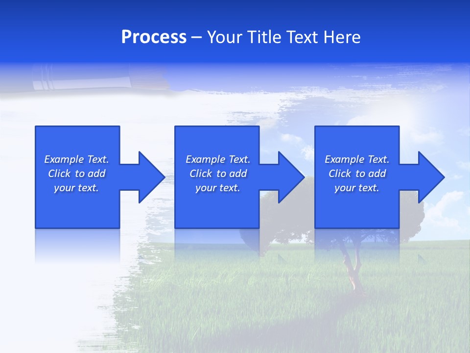 Desert Land Ground PowerPoint Template