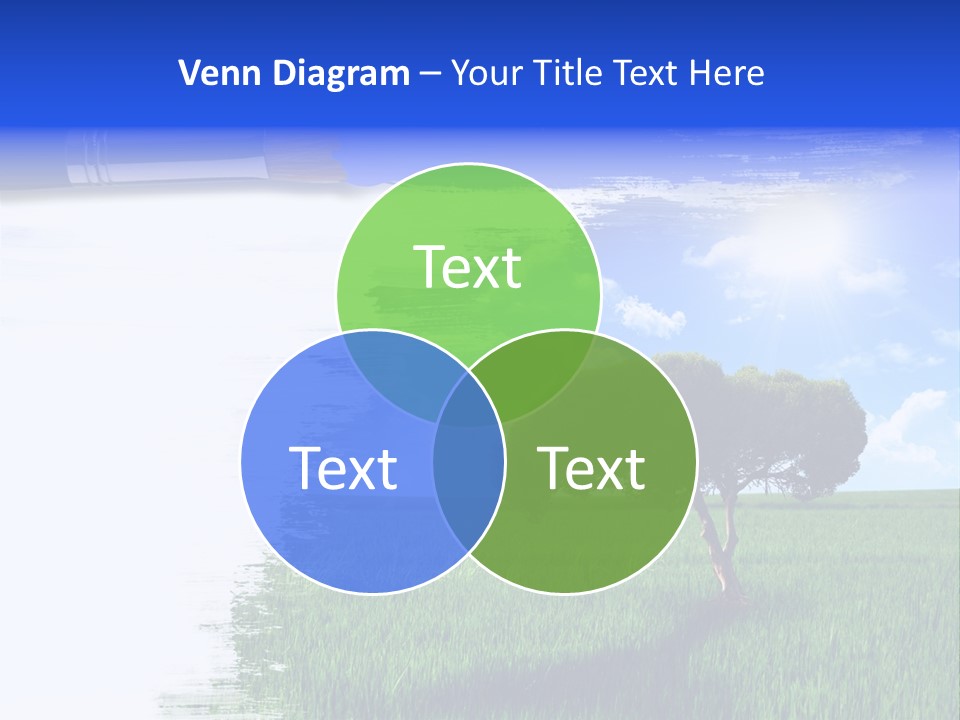 Desert Land Ground PowerPoint Template