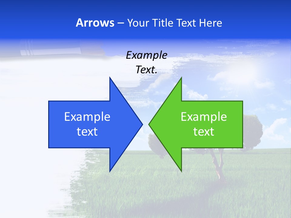 Desert Land Ground PowerPoint Template