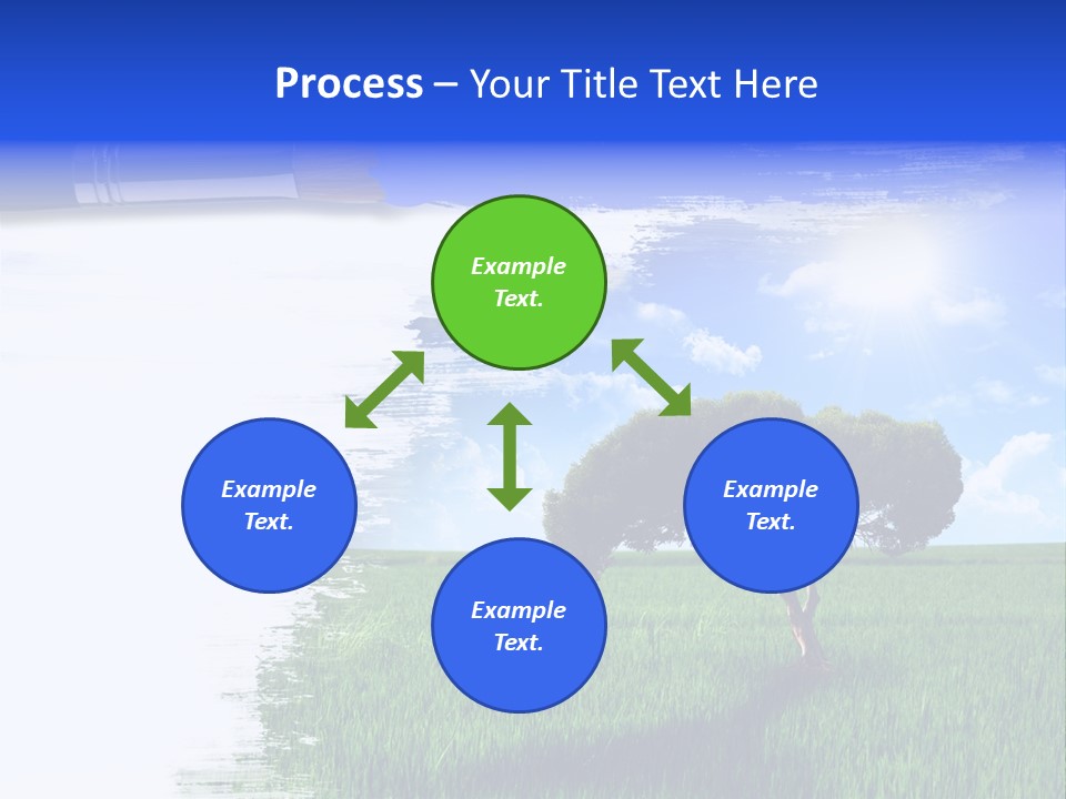 Desert Land Ground PowerPoint Template