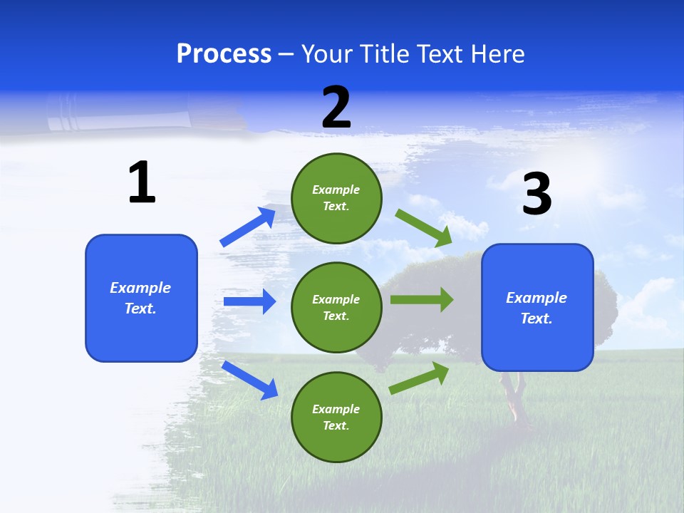 Desert Land Ground PowerPoint Template