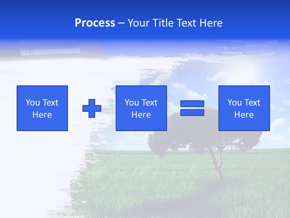 Desert Land Ground PowerPoint Template
