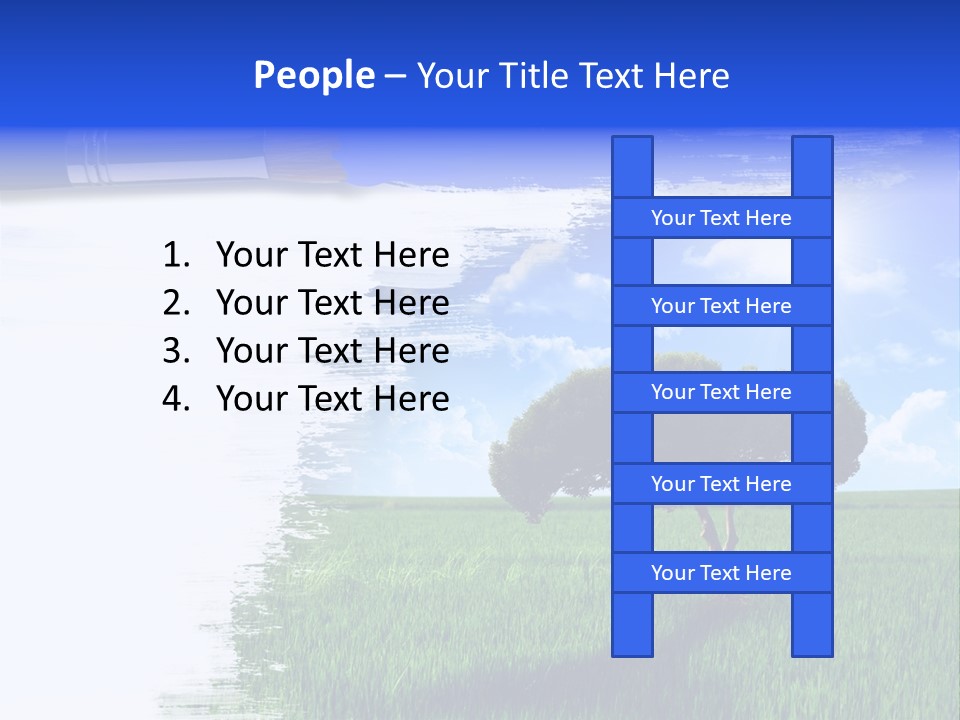 Desert Land Ground PowerPoint Template