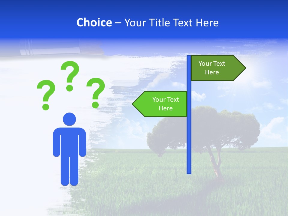 Desert Land Ground PowerPoint Template