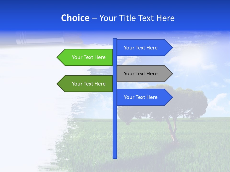 Desert Land Ground PowerPoint Template