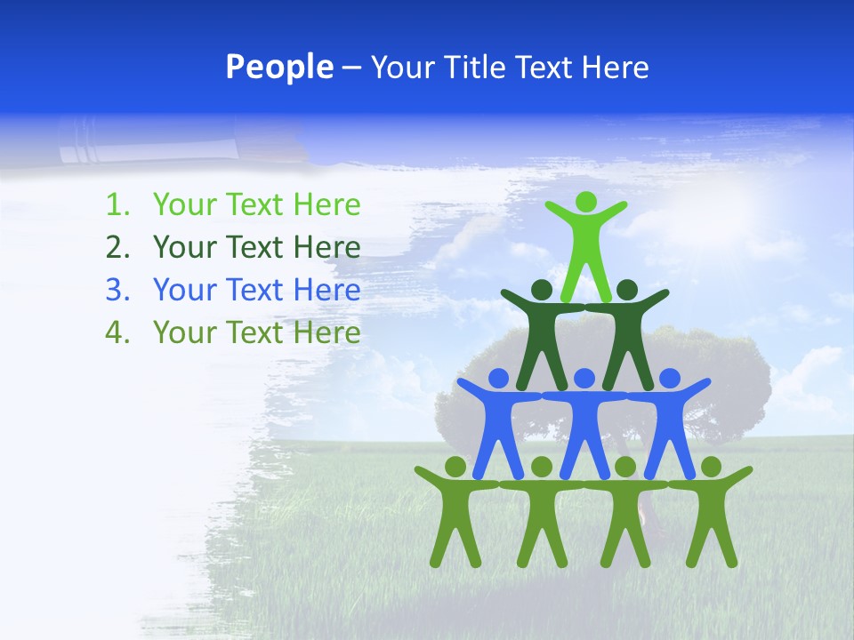 Desert Land Ground PowerPoint Template