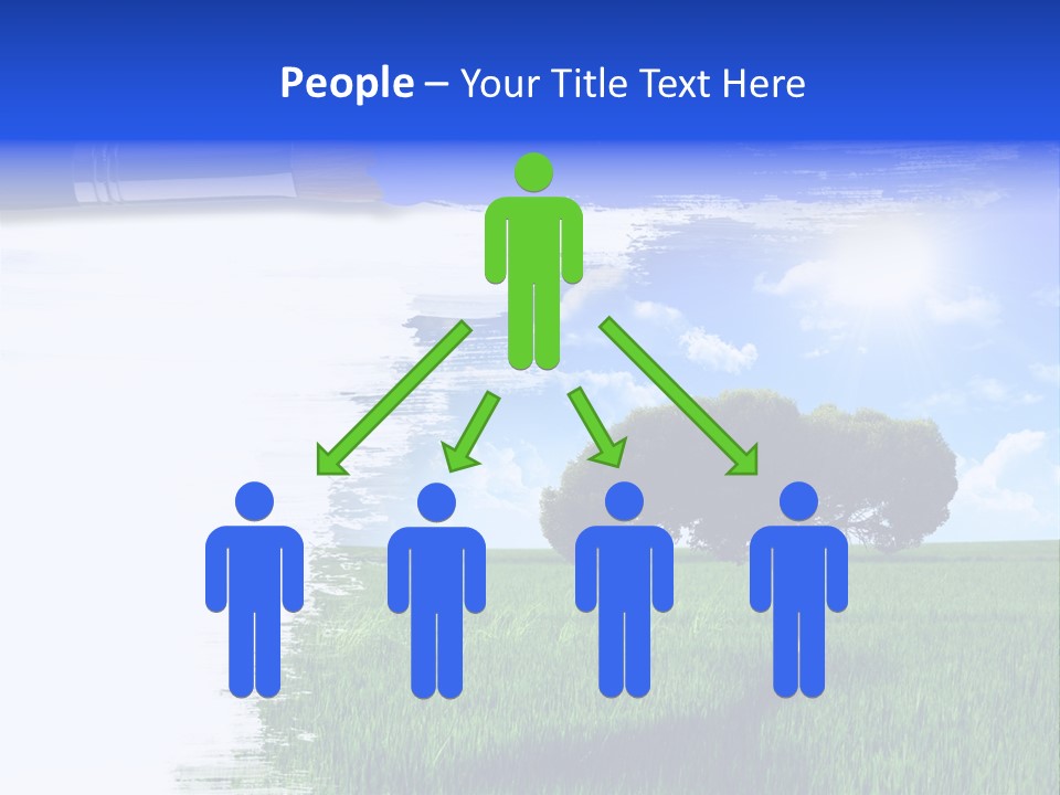 Desert Land Ground PowerPoint Template