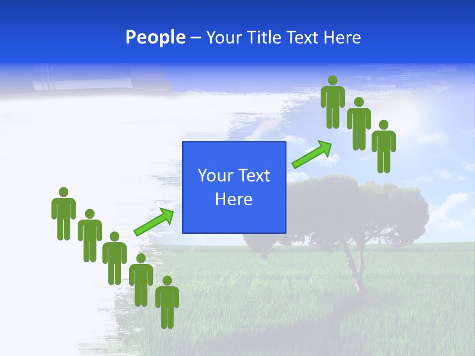 Desert Land Ground PowerPoint Template