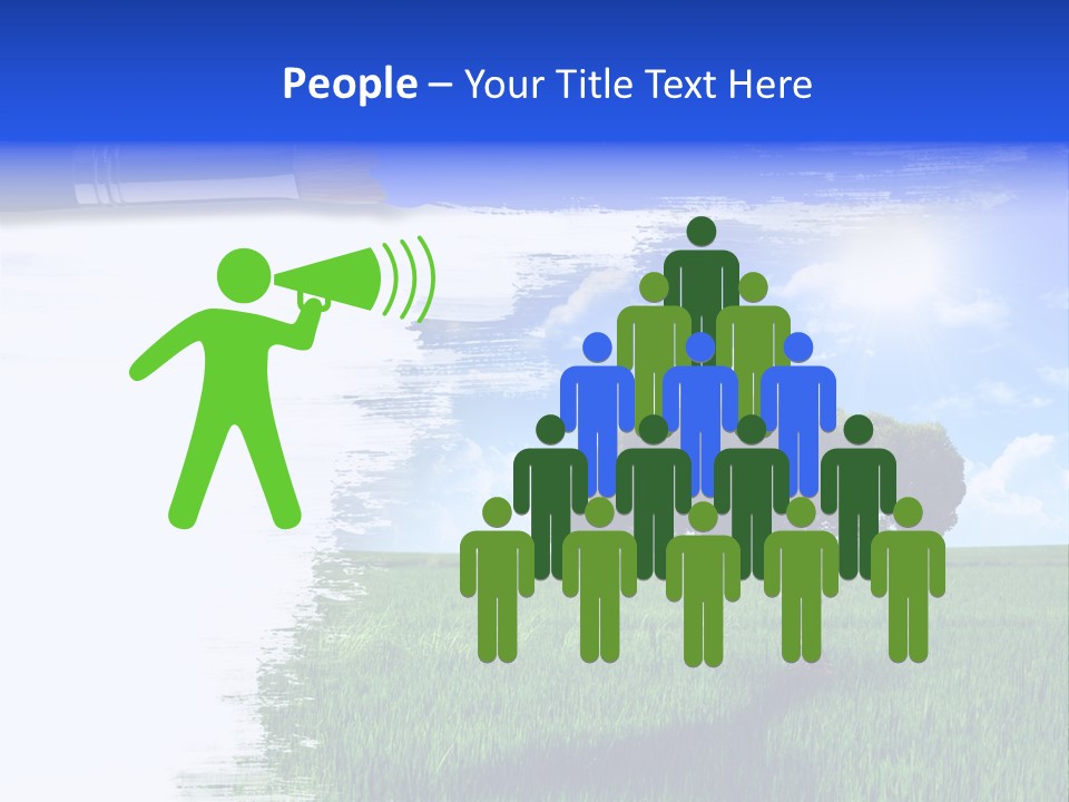 Desert Land Ground PowerPoint Template