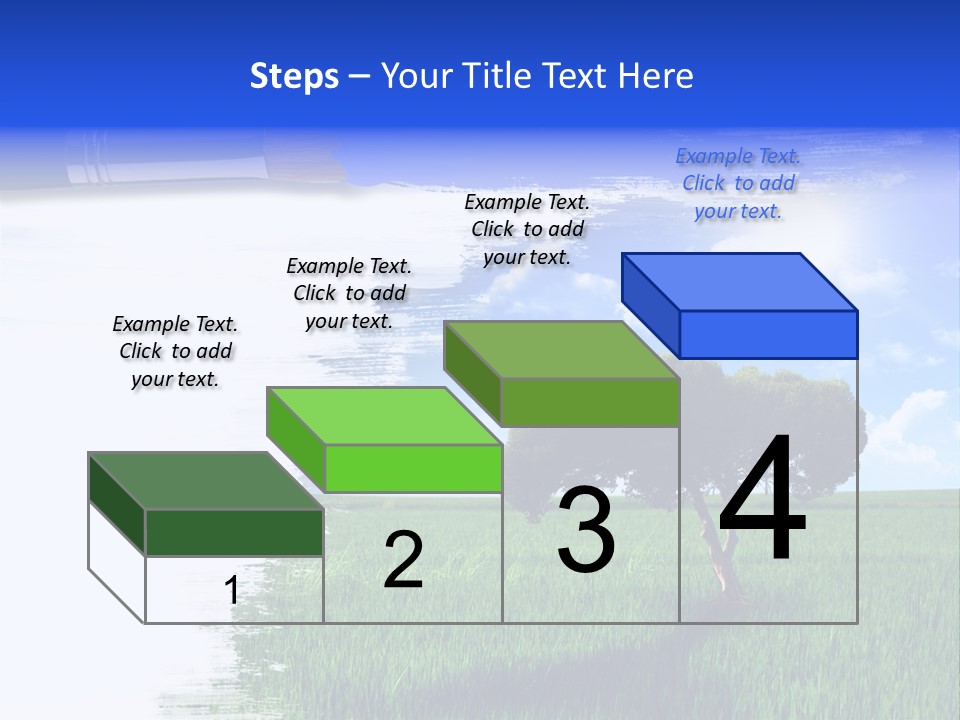 Desert Land Ground PowerPoint Template