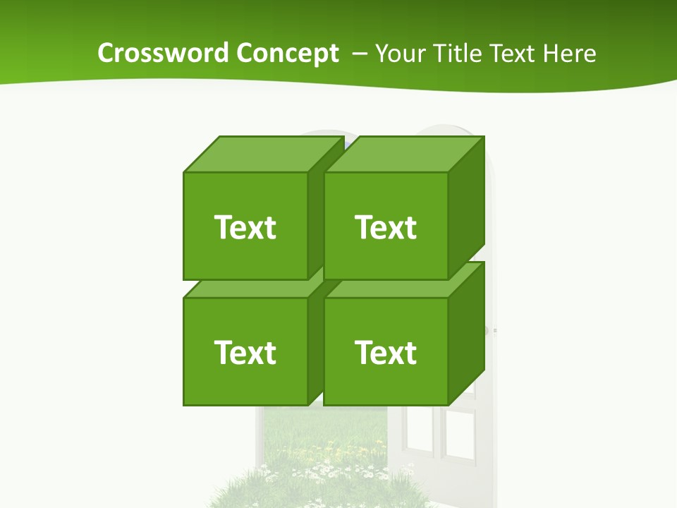Water Global Warming Crack PowerPoint Template