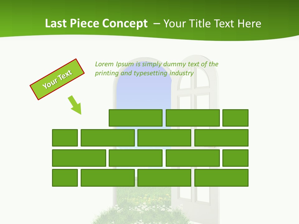 Water Global Warming Crack PowerPoint Template