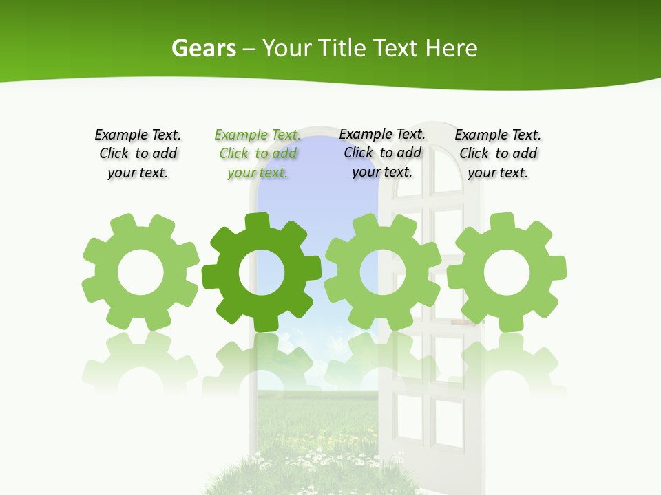 Water Global Warming Crack PowerPoint Template
