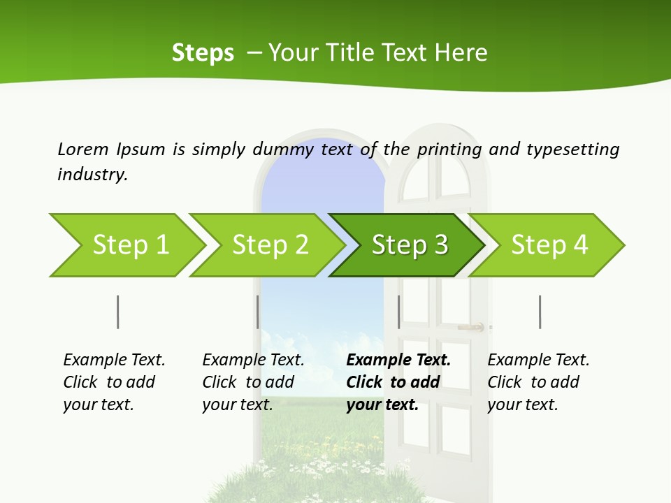 Water Global Warming Crack PowerPoint Template