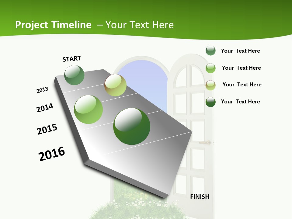 Water Global Warming Crack PowerPoint Template