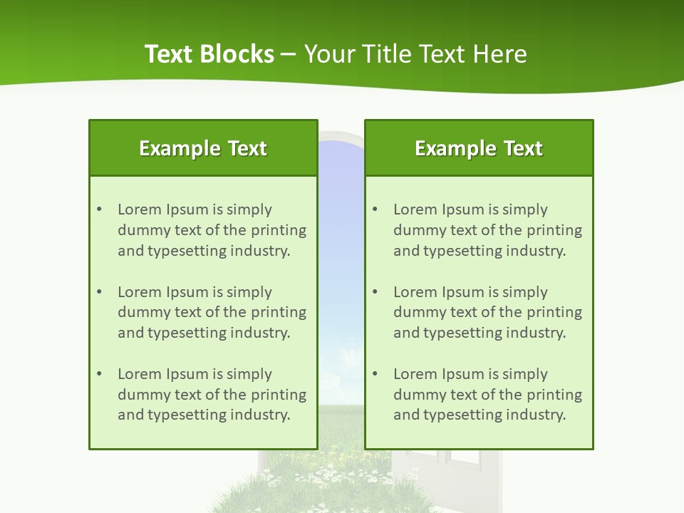 Water Global Warming Crack PowerPoint Template