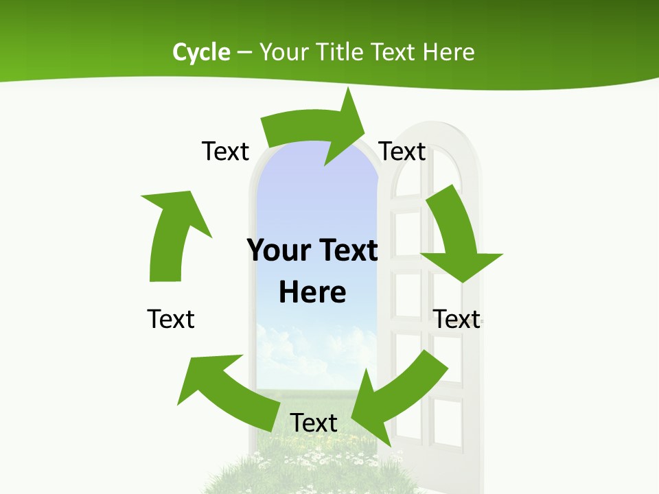 Water Global Warming Crack PowerPoint Template
