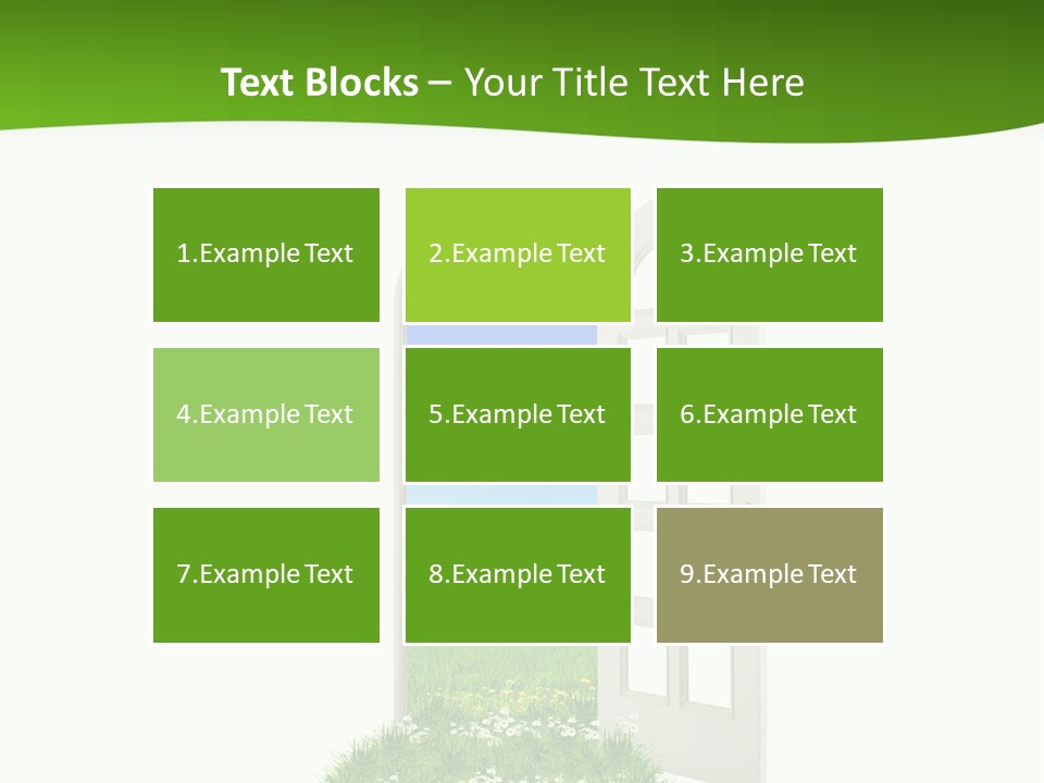 Water Global Warming Crack PowerPoint Template
