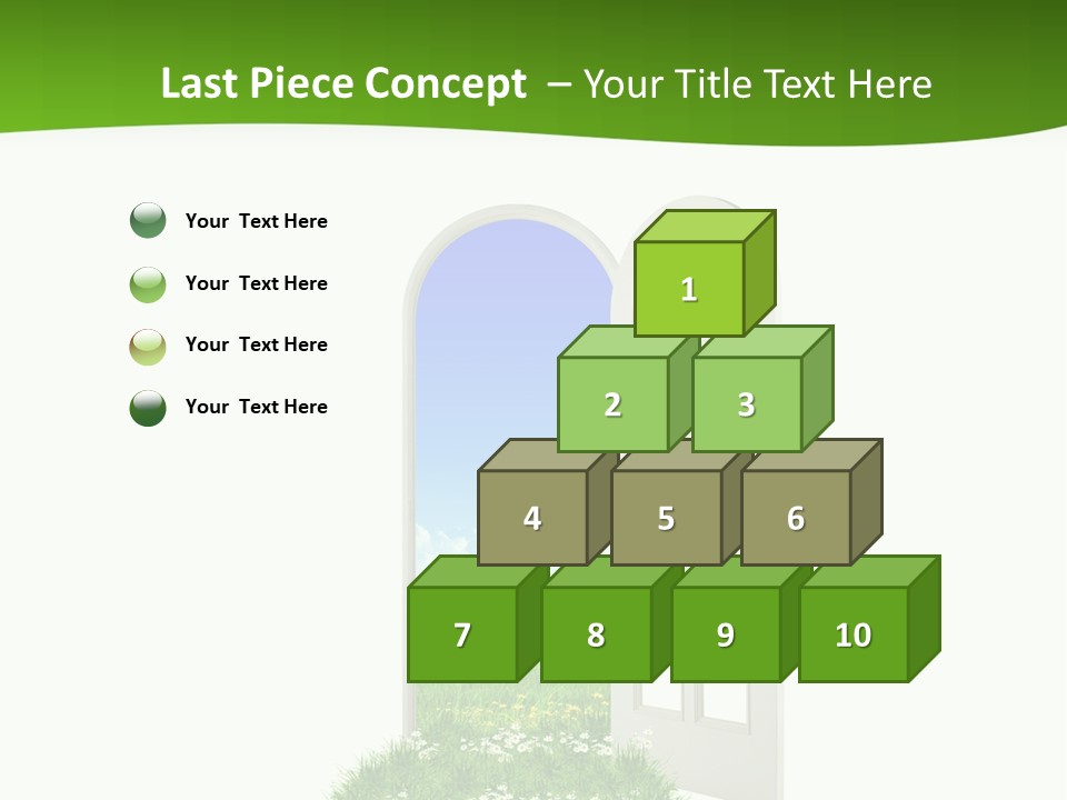 Water Global Warming Crack PowerPoint Template