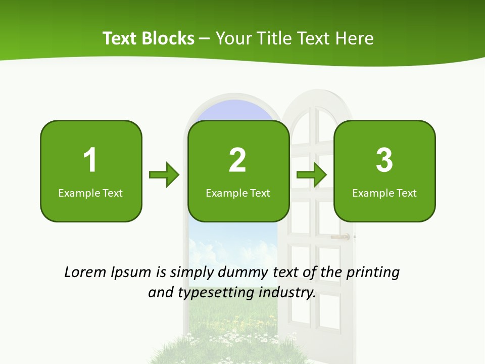 Water Global Warming Crack PowerPoint Template