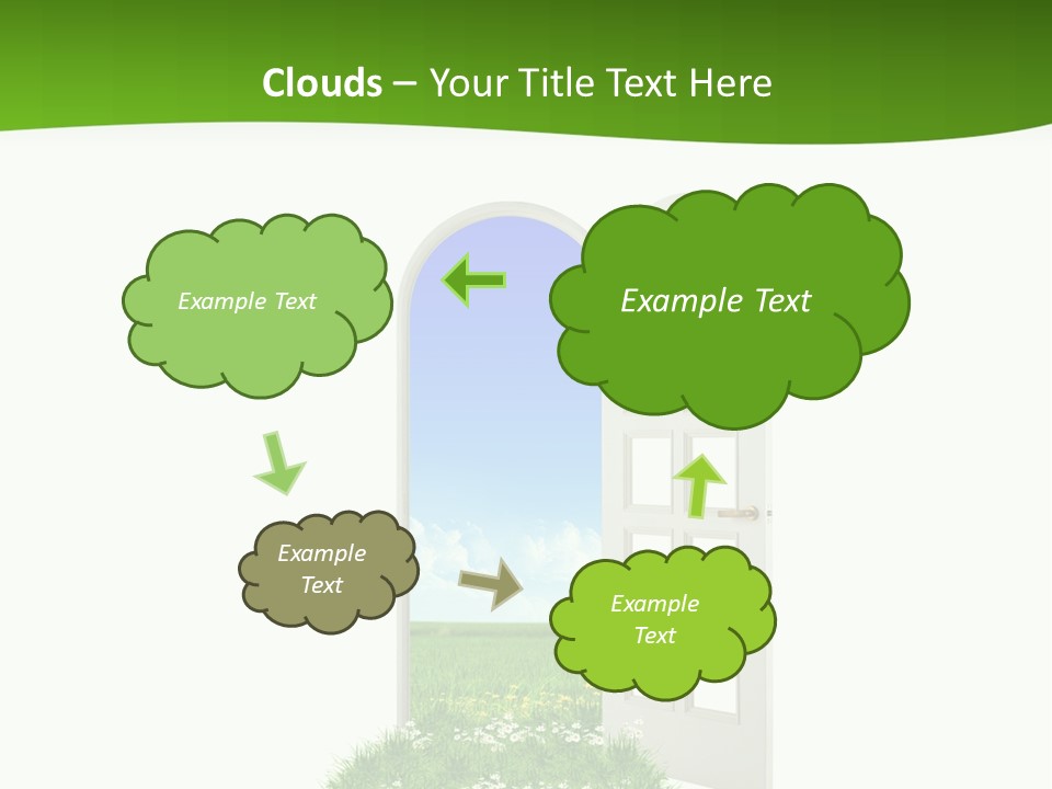 Water Global Warming Crack PowerPoint Template