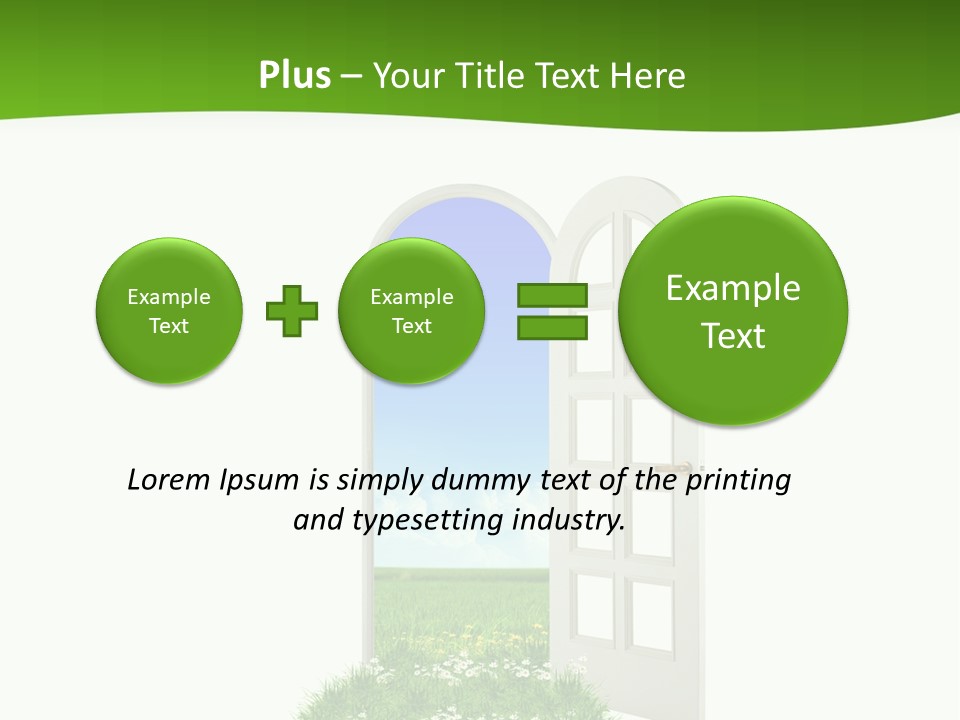 Water Global Warming Crack PowerPoint Template